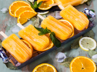 Polos de naranja y limón